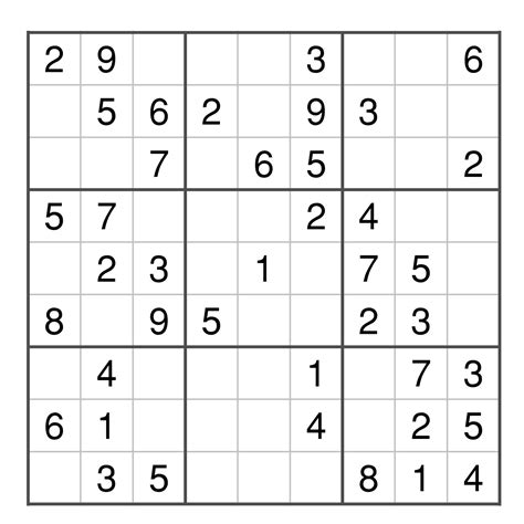 Jouez au Sudoku gratuitement